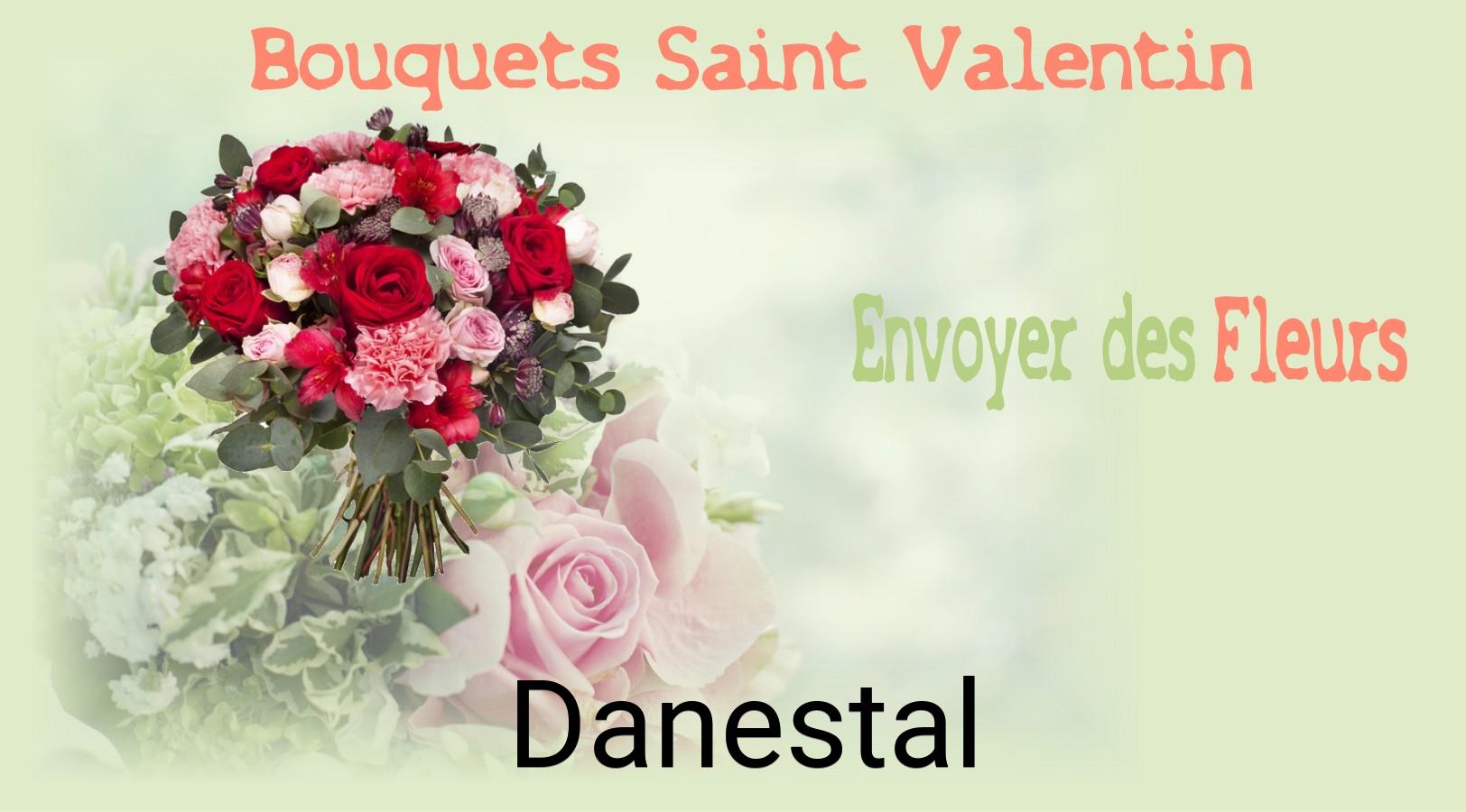 Roses de Saint-Valentin livrées à Danestal